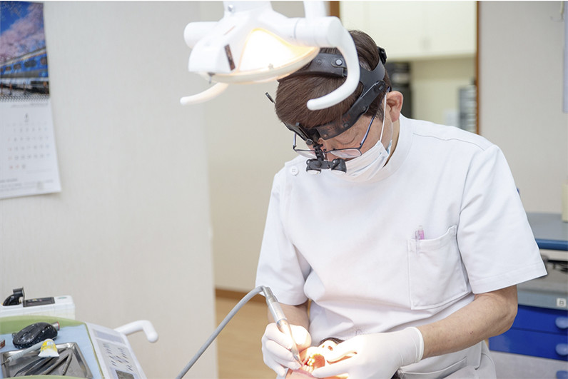 当院では、定期検診を重視します
                